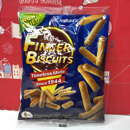 临期清仓 日本进口梶谷焦香酥脆小饼干90g/手指饼干100g休闲零食