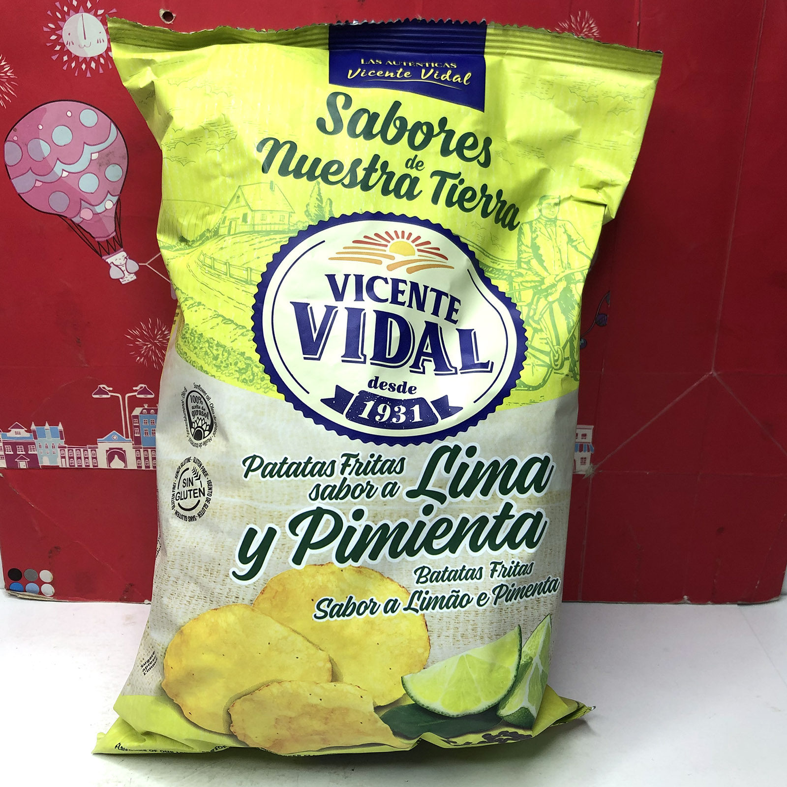 临期清仓 西班牙进口维塔薯片130g原味火腿味膨化食品零食小吃