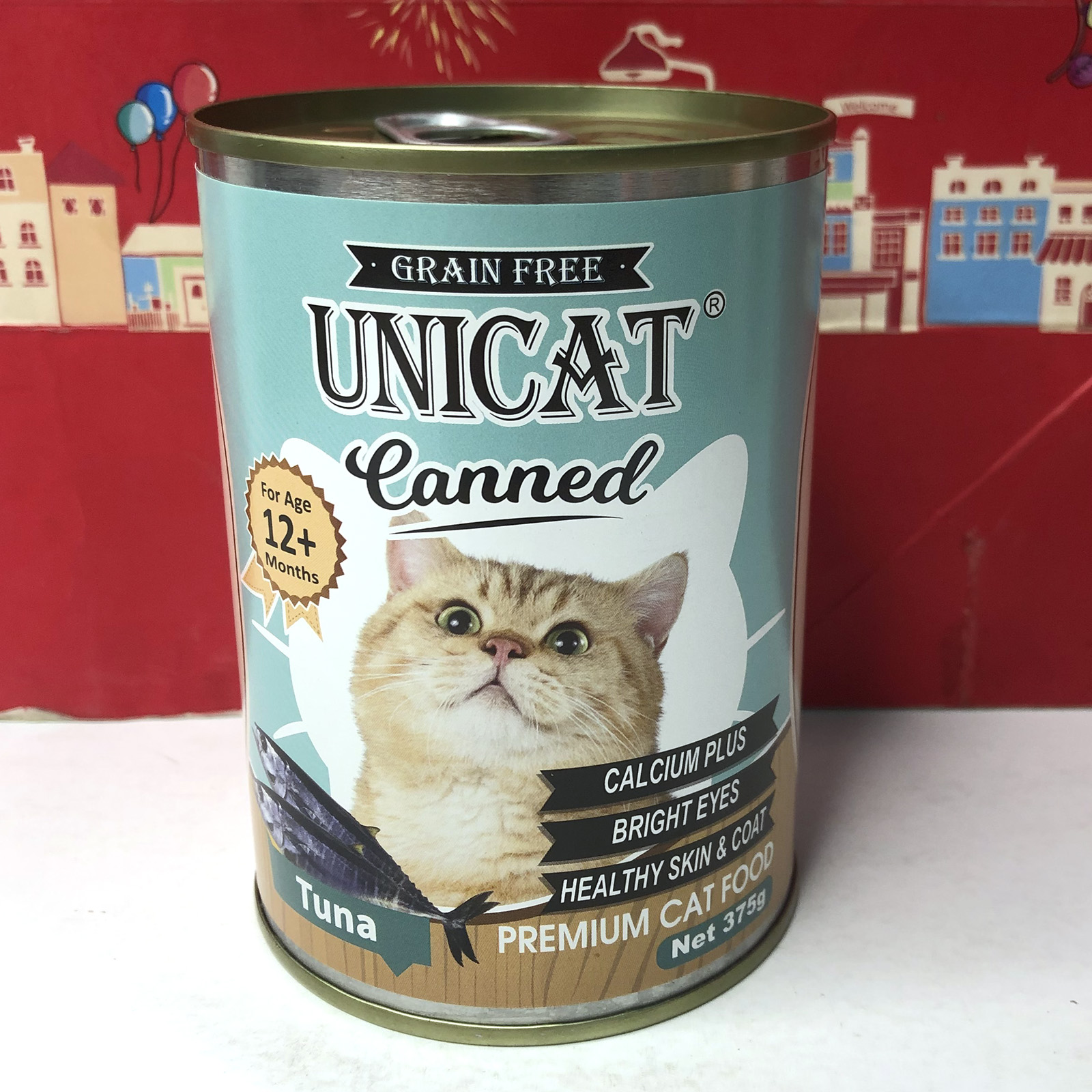 特价清仓 宠物零食 印尼进口金枪鱼猫罐头375g适用12月以上猫咪