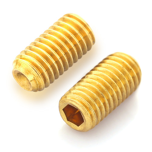 H62铜凹端紧定螺丝止付内凹内六角机米M2M2.5M3M4M5M6M8M10M12
