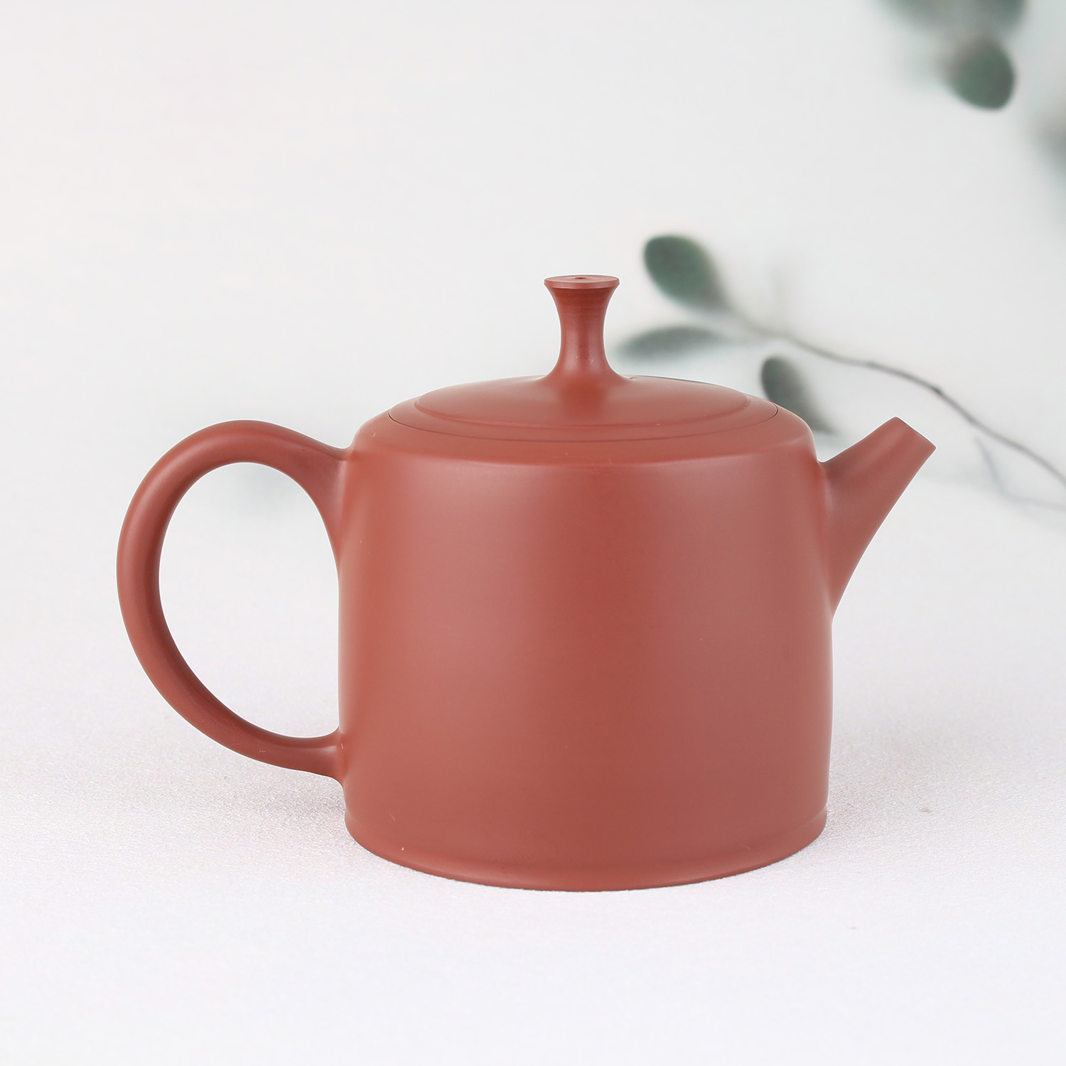 潮州朱泥纯手工茶壶新款井栏