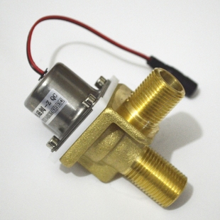 单冷感应龙头冲洗阀开关电磁阀 感应龙头线包圆形防水接头6V