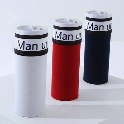 Men Underwear Boxers Cotton Man Panties Breathable Solid Box