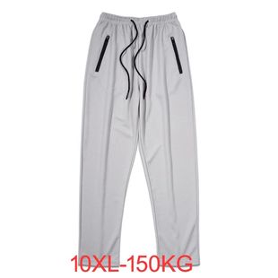 summer big men pants gym Breathable Ice 10XL size silk 150KG