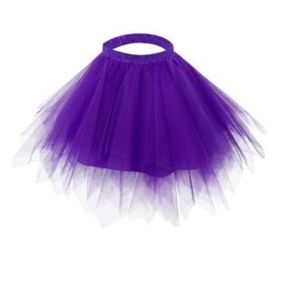 万圣节短裙网纱裙蓬蓬裙公主裙裙撑舞蹈演出洛丽tu