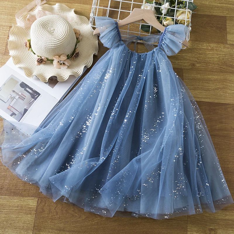 Dress for Girls Cute Kids Birthday Party Clothings for 2024