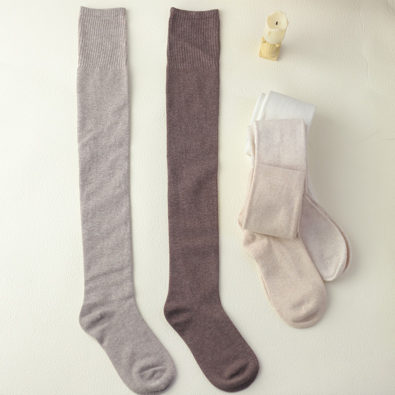 秋冬加厚保暖高筒袜磨毛大腿袜子日系加绒防滑米白色过膝长筒袜女,女士内衣/男士内衣/家居服,长筒袜,淘宝优惠券,粉丝福利购,淘宝优惠卷