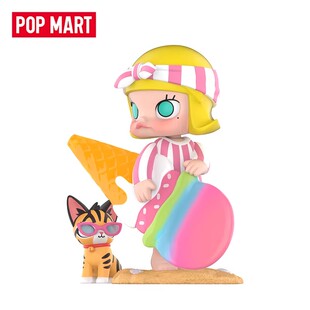 POPMART泡泡玛特MOLLY甜心冲浪手手办可爱娃娃玩具手办礼物摆件