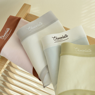 柔软轻肤A类婴儿7A抗菌纯棉内裤 女生秋冬100%全棉中腰包臀三角裤