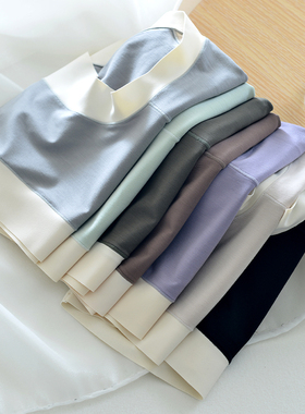 超柔软60支莫代尔内裤女中腰抗菌裆不夹臀纯色简约无痕小平角内裤