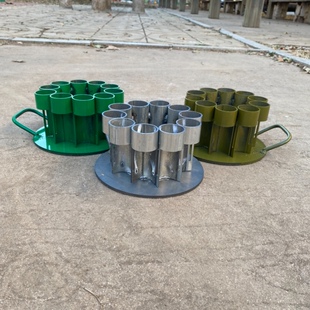 5斤二踢脚放炮神器防串发射器连发架子神器双响炮放炮炮台连放器