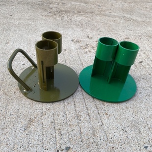 二踢脚新款防串神器两连发双响炮支架架子二台发射器春节放炮神器