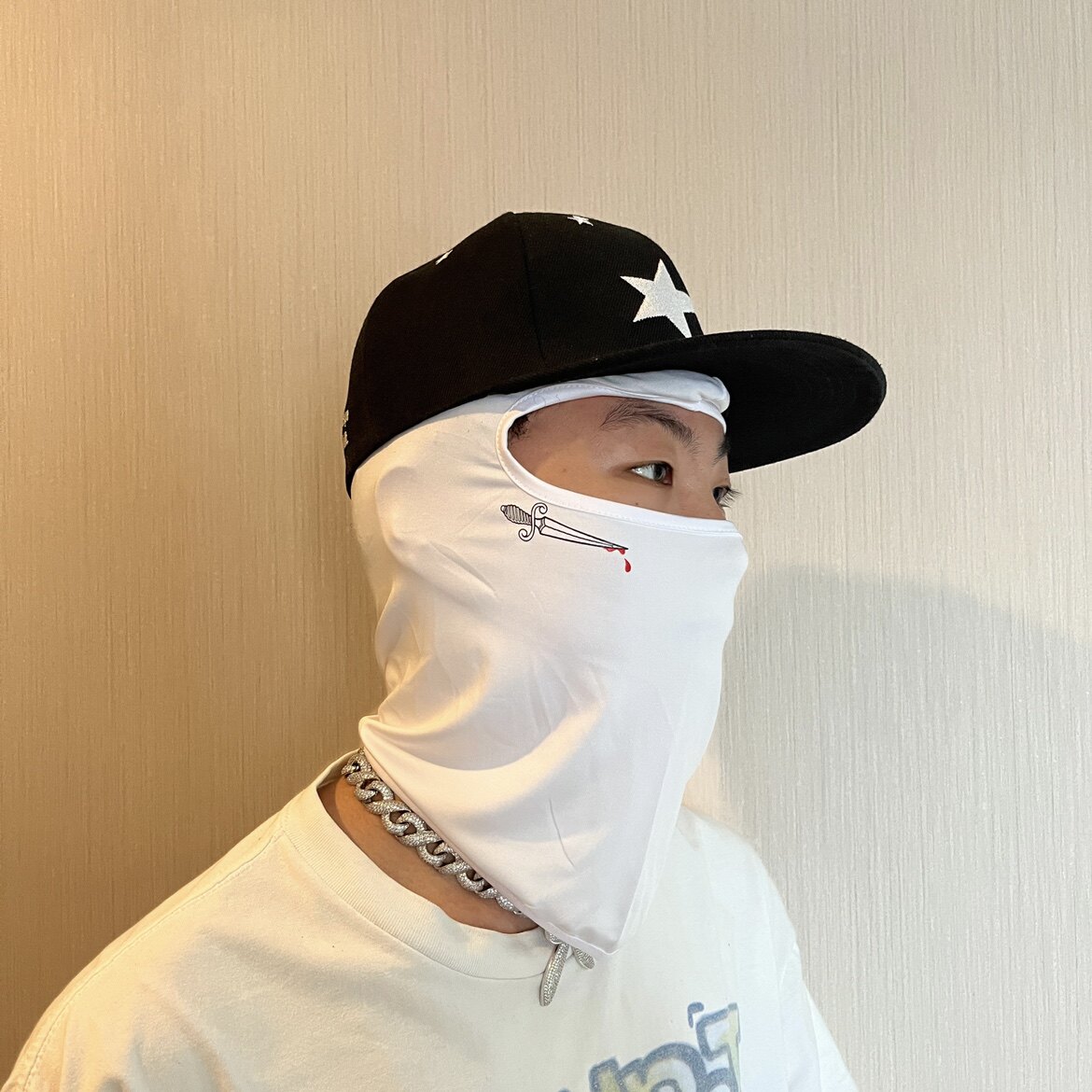 Kult原创嘻哈街头男女情侣帽小众头套骑行面罩BalaclavaDrill说唱