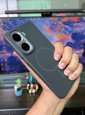 适用于IQOOneo11手机壳个性全包式磁吸轻薄情侣男女硬壳iqooneo10pro磨砂防摔超薄iqooz10trbo简约艺术细圈套