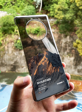 华为mate40pro手机壳简约油画mate30epro硬壳mate50pro适用男女潮