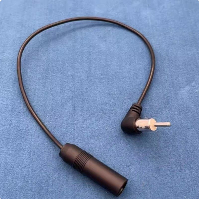 适用汽车音响改装DVD导航改装收音机天线延长线加长线转换线插头