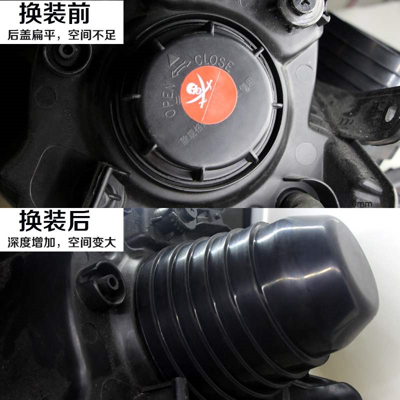 汽车万用多功能通多层可剪LED氙气HID大灯小灯防尘罩防水盖套改装