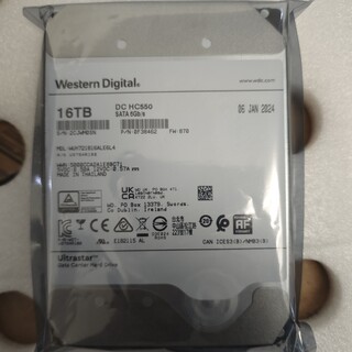 WD/西部数据 WUH721816ALE6L4 16TB7.2K SATA3氦气企业级硬盘16T