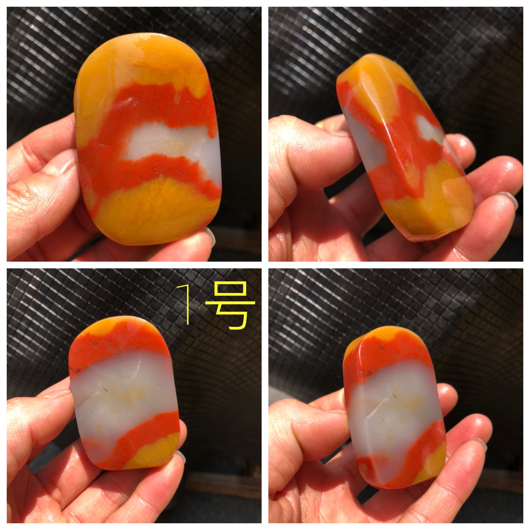 天然黄龙玉毛料玉石色料冰种原石明料鸡油黄手镯芯牌子挂件无事牌