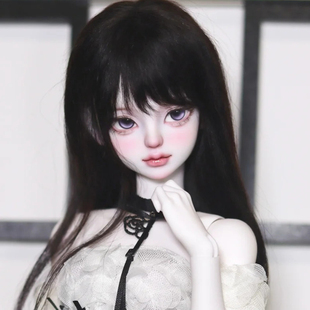 bjd娃娃正版4分女娃笑小姝纯欲性感四分bjd素体bjd人偶娃娃新品礼