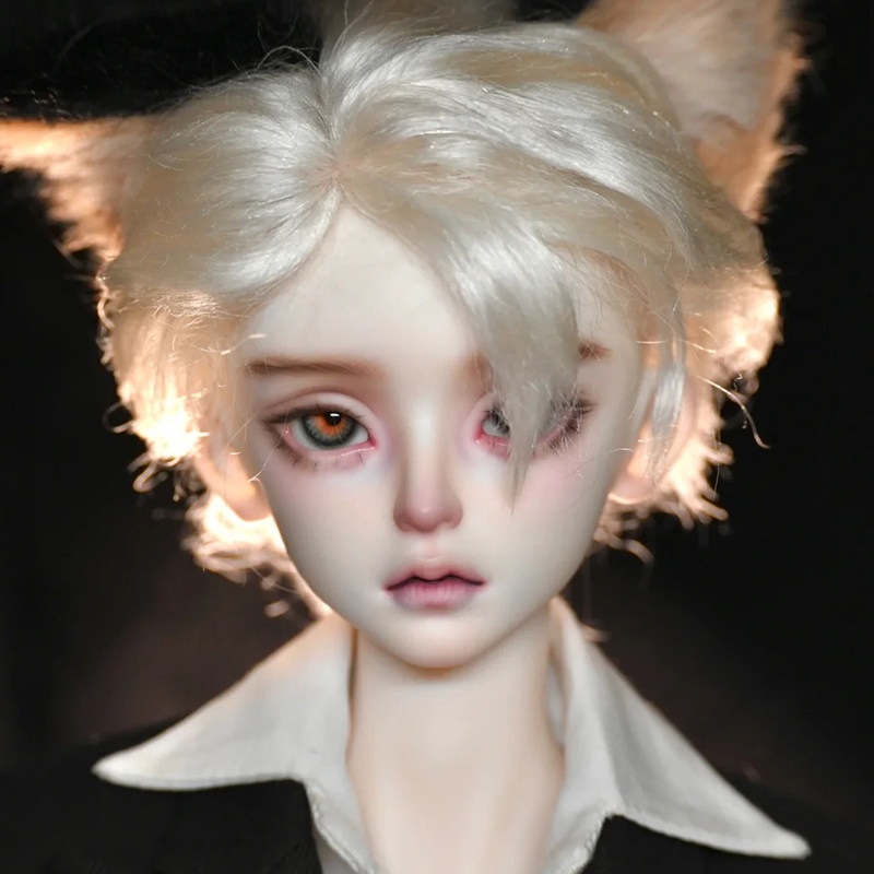 bjd娃娃bjd正版娃娃bjd4分小狰帅气男娃bjd素体sd娃娃bjd人偶娃娃