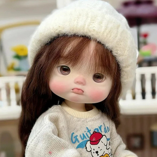 bjd6分娃娃正版bjd6分点妹大头可爱女娃六分bjd素体娃bjd人偶娃娃