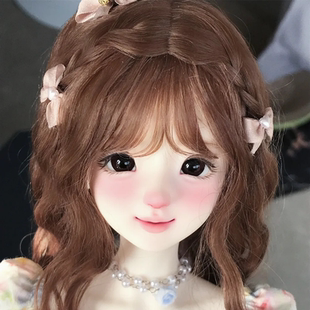 bjd娃娃bjd四分bjd正版娃娃4分女娃黛儿bjd素体bjd人偶sd娃娃礼物