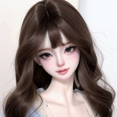bjd娃娃正版3分女娃笑小姝纯欲性感三分bjd素体bjd人偶娃娃新品礼