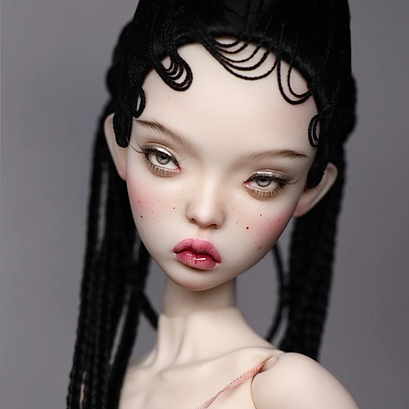 bjd娃娃6分女娃俄罗斯little Owll超酷特体bjd素体sd人偶娃娃新品