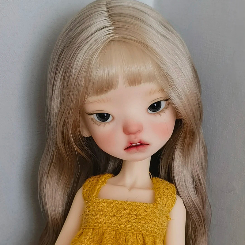 bjd娃娃bjd6分特体白露 可爱娃娃bjd素体树脂裸娃化妆礼物新品