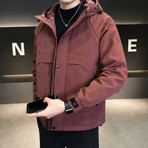 店主风 2025秋冬大男士二棉加棉加厚夹克休闲棉服M1121-P120图片