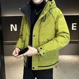 店主风2025年连帽重工机能潮流羽绒服男YR6032-P235控298，男装羽绒服，电商D240-242