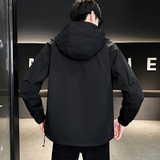 店主风2025年秋季新款潮牌工装冲锋衣帅气外套男夹克JK9197-P90，男装夹克，电商D240-242