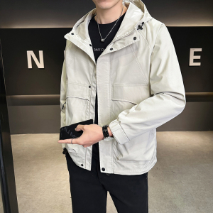 店主风 2025年春季新款潮牌工装帅气外套男夹克JK9202-P90 控129图片
