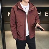 店主风2025年春季新款潮牌工装连帽外套男夹克JK9203-P90控129，男装夹克，电商D240-242
