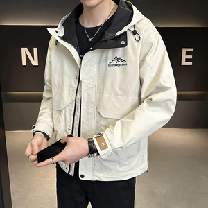 聚酯纤维2023新款冲锋衣机能工装高级感衣服夹克JK9171-P125