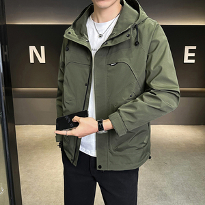 店主风 2025年春季新款潮牌工装帅气外套男夹克JK9203-P90 控129图片