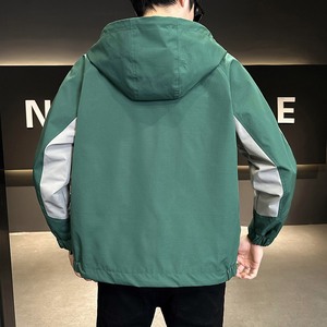 聚酯纤维 2023秋装新款潮牌工装外套男夹克JK9172-P110图片