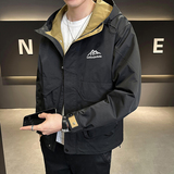 聚酯纤维2023新款冲锋衣机能工装高级感衣服夹克JK9171-P125，男装夹克，电商D240-242