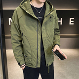 店主风2025年春季新款潮牌工装冲锋衣帅气外套男夹克JK9190-P90，男装夹克，电商D240-242