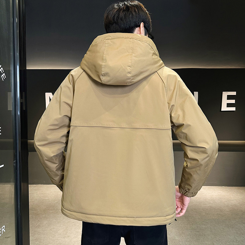 店主风2025年男士秋冬二棉加棉加厚夹克休闲棉服M1120-P120,男装夹克,电商D240-242