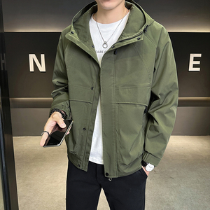 店主风 2025年春季新款潮牌工装帅气外套男夹克JK9202-P90 控129图片