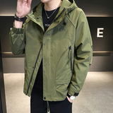 店主风2025年春季新款潮牌工装冲锋衣帅气外套男夹克JK9190-P90，男装夹克，电商D240-242