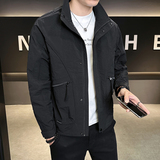 店主风2025年春季新款潮牌外套立领帅气男夹克JK9212-P93控149，男装夹克，电商D240-242
