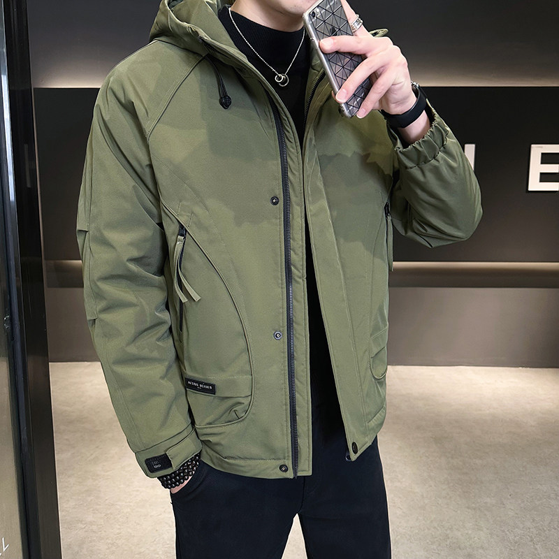 店主风2025年男士秋冬二棉加棉加厚夹克休闲棉服M1120-P120,男装夹克,电商D240-242