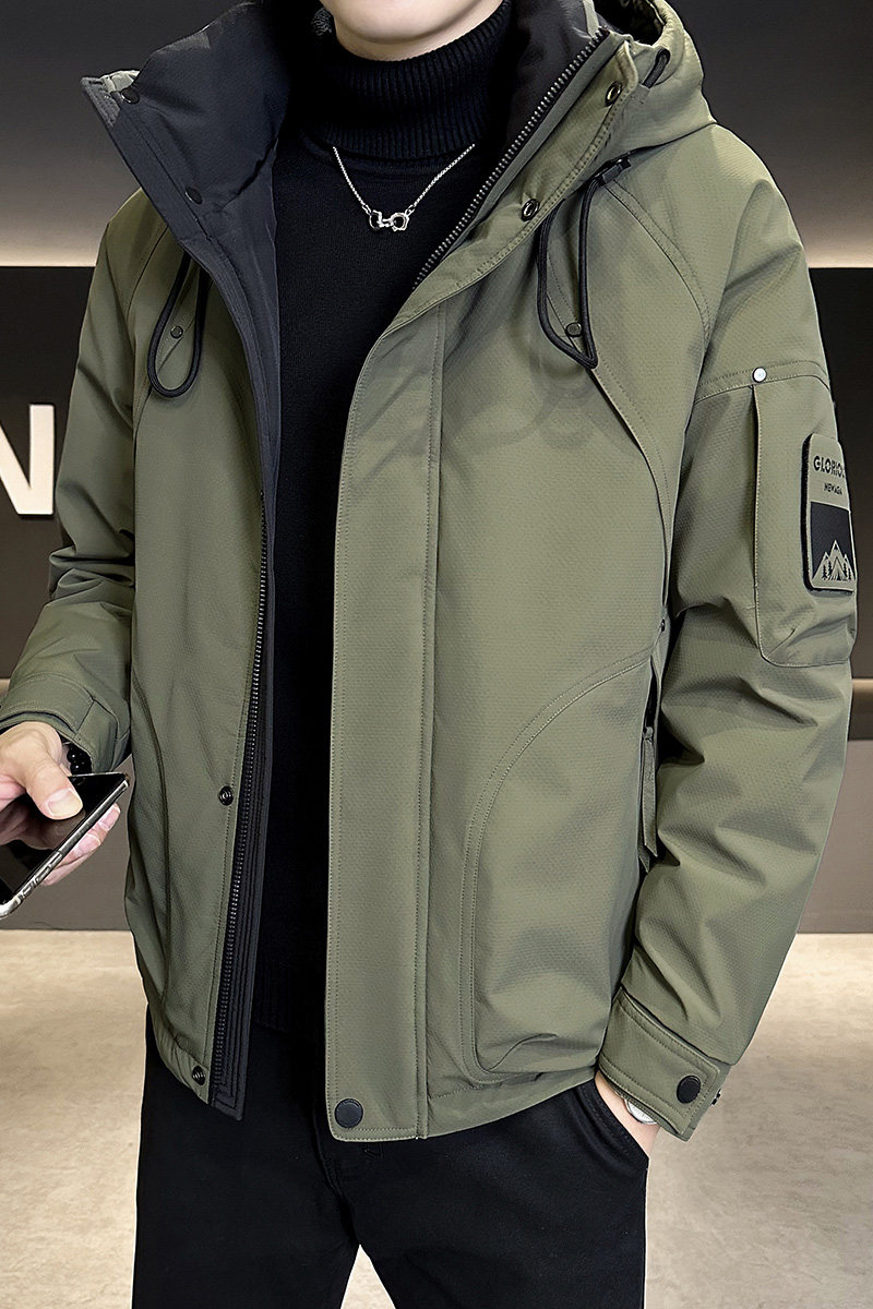 店主风2025年连帽重工机能潮流羽绒服男YR6033-P235控298,男装羽绒服,电商D240-242