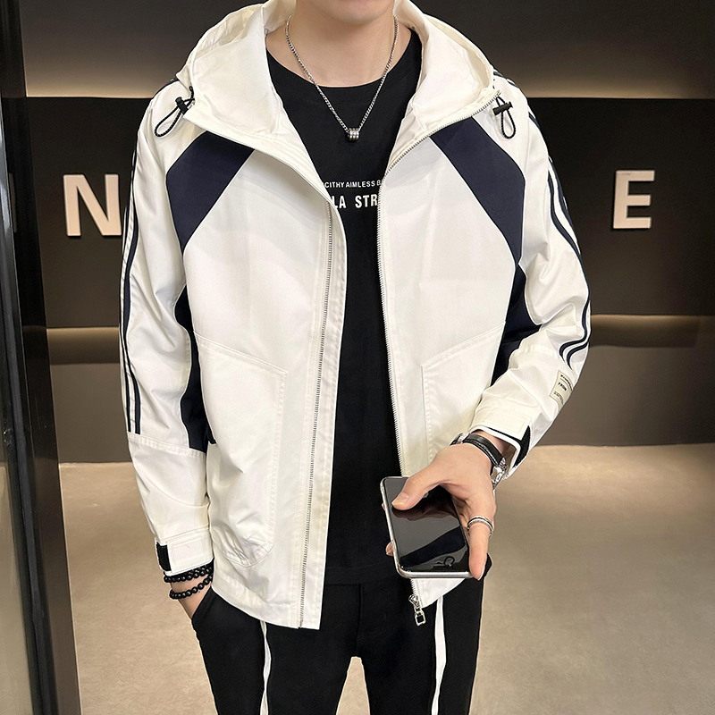 聚酯纤维2023秋装新款潮牌工装外套男夹克JK9172-P110,男装夹克,电商D240-242