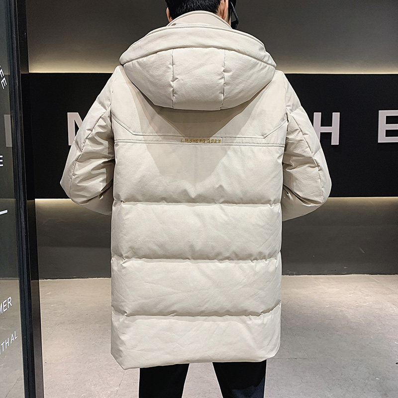 店主风2025年冬装潮牌中长款加厚连帽潮流羽绒服男6666-P180,男装羽绒服,电商D240-242
