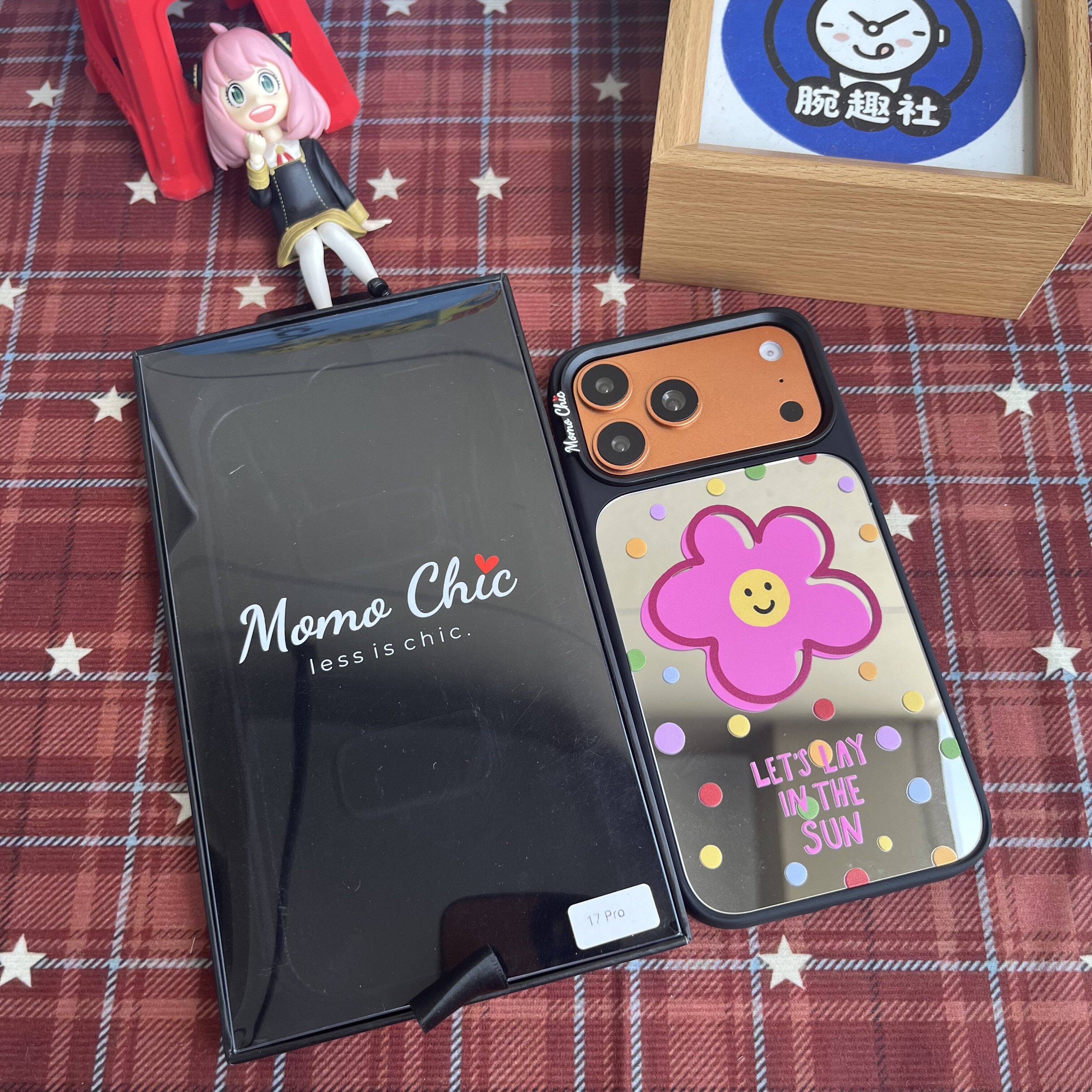Momo阳光小花磁吸iPhone手机壳