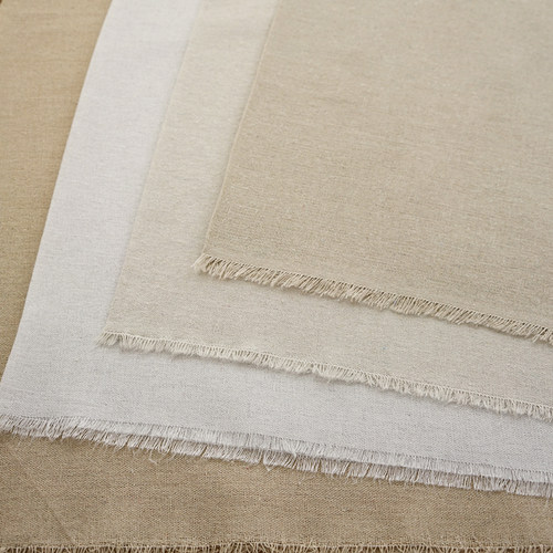 复古纯色棉麻桌布加厚甜品台麻布